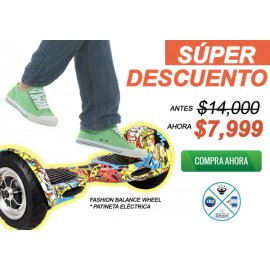 Patineta electrica, patineta inteligente, smart ballance well, scooter inteligente, scotter 8 pulgadas